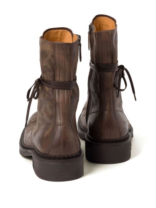 Stivaletto stringato in pelle MIU MIU | 5U316E2KJF0324